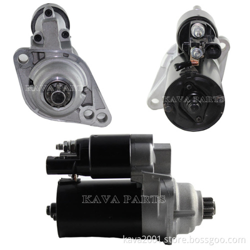 Car Starter Motor for Audi A3 - Part Numbers 0001121408, 0001121409, 0986020240, 02Z911023E
